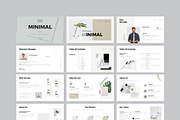 Minimal Presentation Template, a Presentation Template by GenerousArt (Thumbnail 8 of 10)