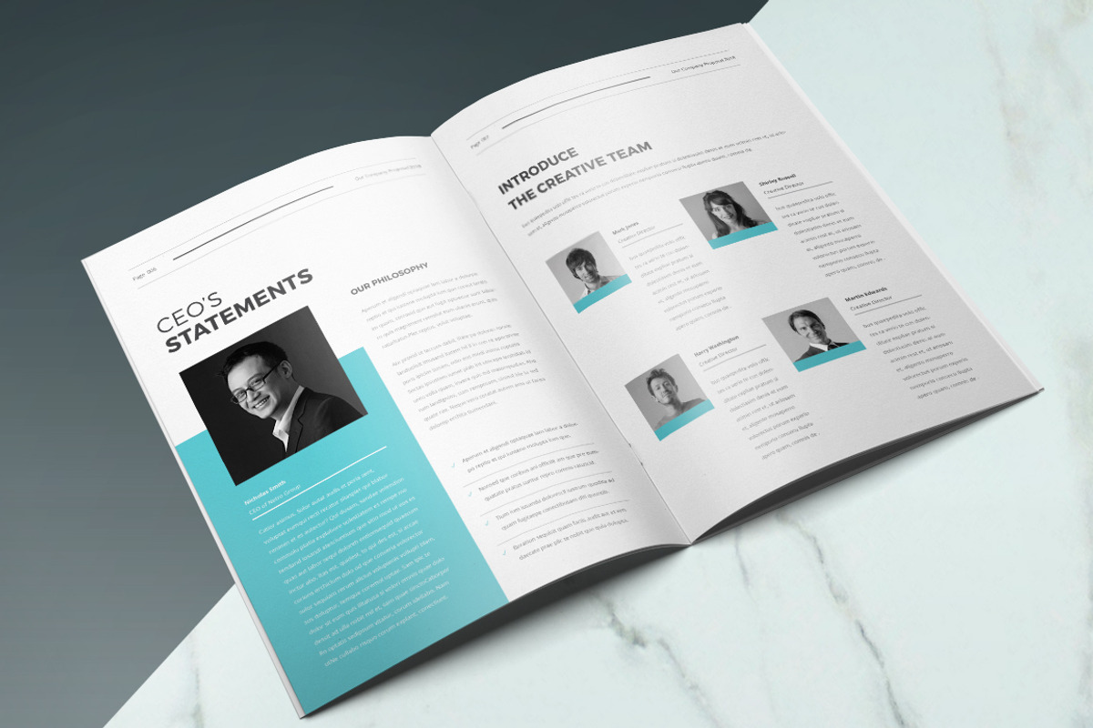 Proposal, a Brochure Template by ThemeDevisers (Photo 3 of 7)