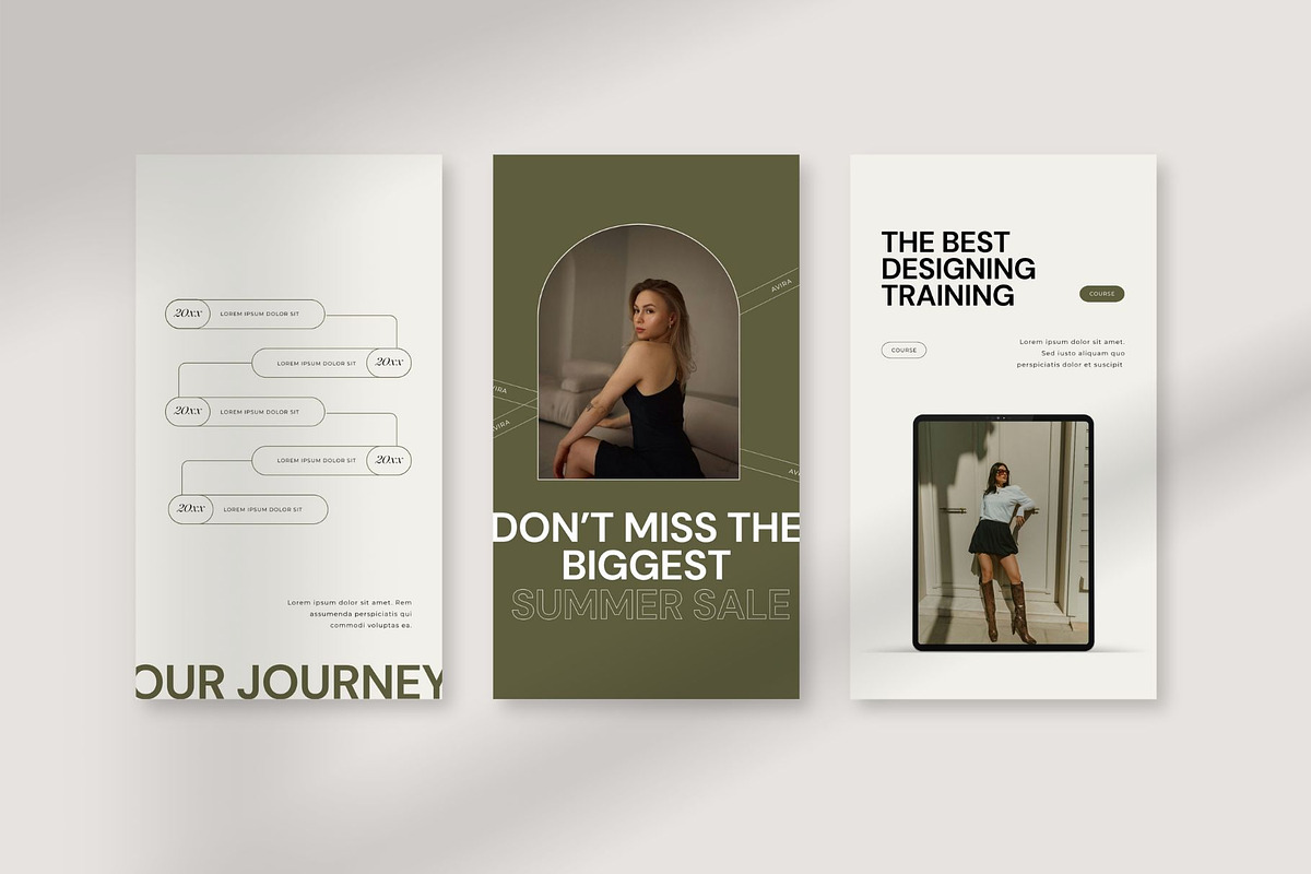 AVIRA Instagram Posts & Stories, a Social Media Template by BoldNStudio (Photo 9 of 10)