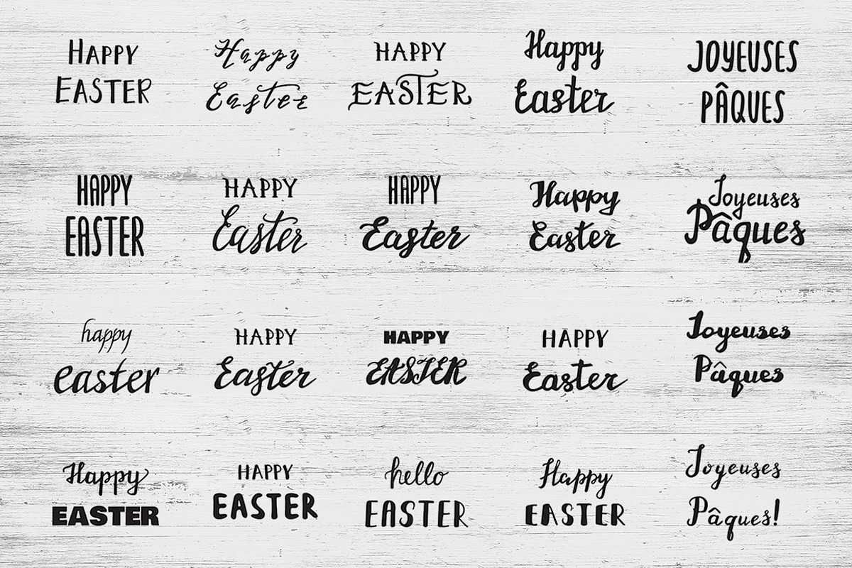 Vintage Easter Collection, a Background Graphic by IRSYART (Photo 5 of 17)