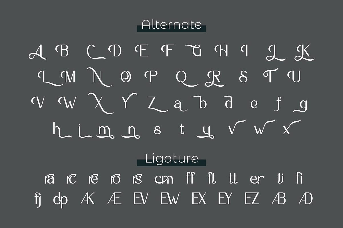 Archeras, a Sans Serif Font by Rishsketch (Photo 10 of 13)