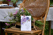 Midnight Botanica - Purple Flowers, a Decorative Illustration by Muse Artist (Thumbnail 6 of 12)
