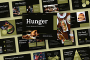 Hunger Luxury Restaurant Keynote, a Presentation Template by kerismaker (Thumbnail 1 of 10)