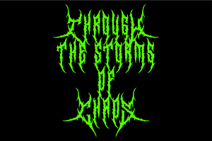 Ankers - Black Metal Font