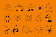 Funny mascots, illustrations, logos, a Graphic by venimo (Thumbnail 3 of 13)