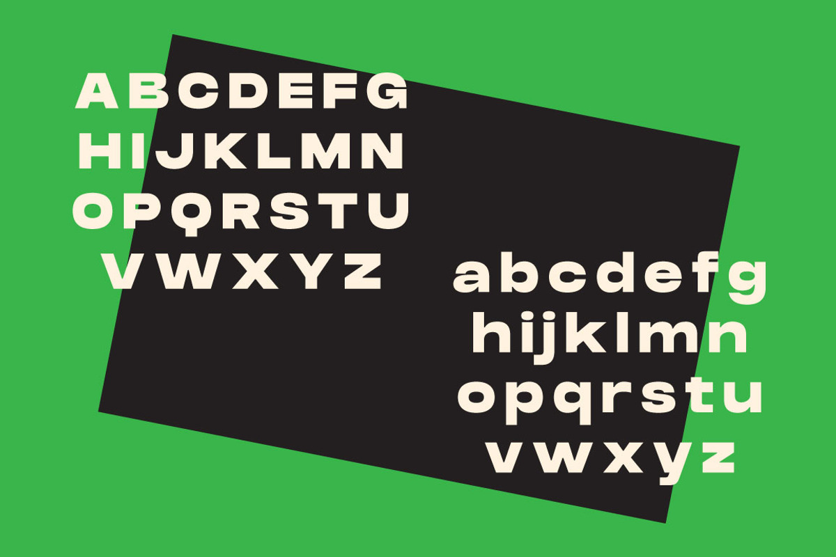 Halvex Black – Bold Geometric Sans, a Sans Serif Font by Juru Rancang Studio (Photo 3 of 8)