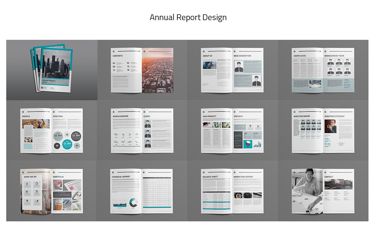 Big Bundle Annual Report-1, a Brochure Template by alimran24 (Photo 10 of 10)