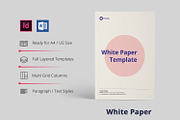 White Paper Template, a Brochure Template by azadcsstune (Thumbnail 1 of 13)
