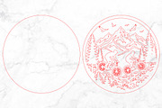 Mountain Biking Laser Cut SVG, an Object Graphic by Rose Art (Thumbnail 3 of 3)