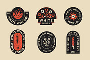 Abstract Linocut Badge Builder, a Branding & Logo Template by ClayStudio (Thumbnail 4 of 12)