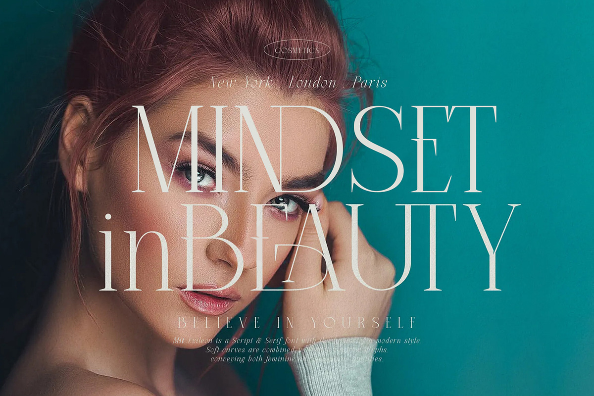 MIT Exileon - Script&Serif font duo, a Serif Font by Maculinc Type (Photo 12 of 16)