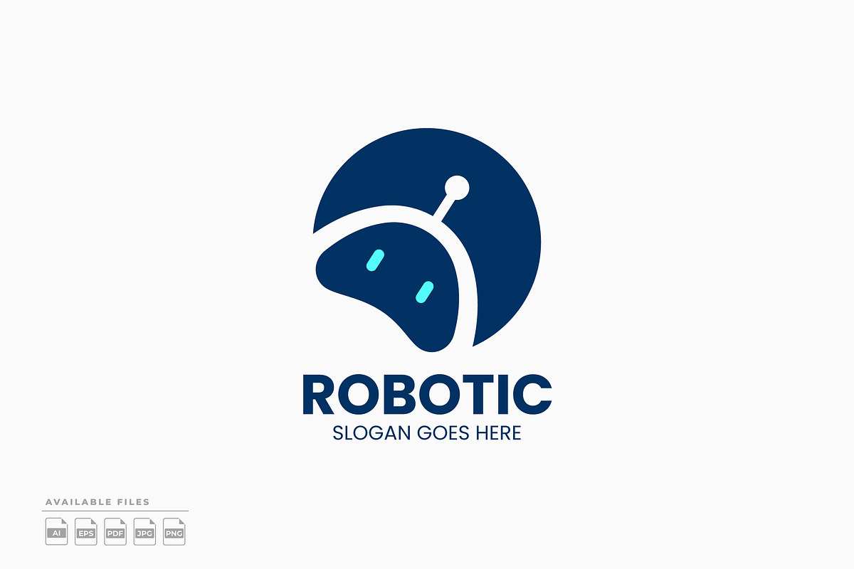Robot Logo, a Branding & Logo Template by Zeer Graphic