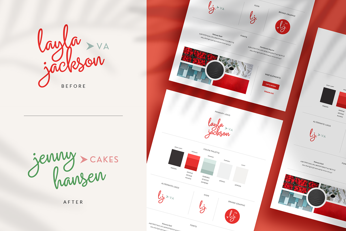 35 Beautiful Brand Kits | Canva, a Branding & Logo Template by Anchor ‹A› Digital Design (Photo 4 of 10)