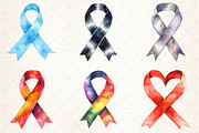 Awareness Ribbons Clipart Sublimatio, a Seasonal Illustration by Rose Art (Thumbnail 4 of 4)
