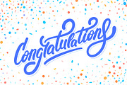 Congratulations vector cards., a Graphic by Alex Gorka (Thumbnail 5 of 5)