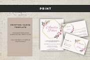 Modern Wedding Invitation, an Invitation Template by Design House (Thumbnail 6 of 7)