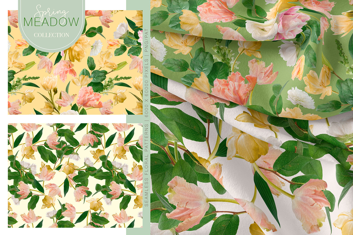 Meadow Floral Clipart Collection, an Object Graphic by Eclectic Anthology (Photo 6 of 12)
