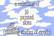Painted Clouds - Art Collection, a Graphic by Studio Funshop by Kelli (Thumbnail 9 of 10)