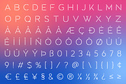 Towards - Minimal Stencil Font, a Font by Almarkhatype (Thumbnail 9 of 10)