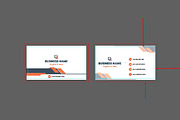 Modern Abstrac Business Card, a Business Card Template by DESIGNSKIT (Thumbnail 2 of 2)