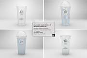 Clear Cold Drink Cups Mockup, a Cups & Container Mockup by INCDesign (Thumbnail 19 of 20)