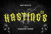 CS Hastings – Blackletter Font, a Blackletter Font by Craft Supply Co. (Thumbnail 1 of 8)