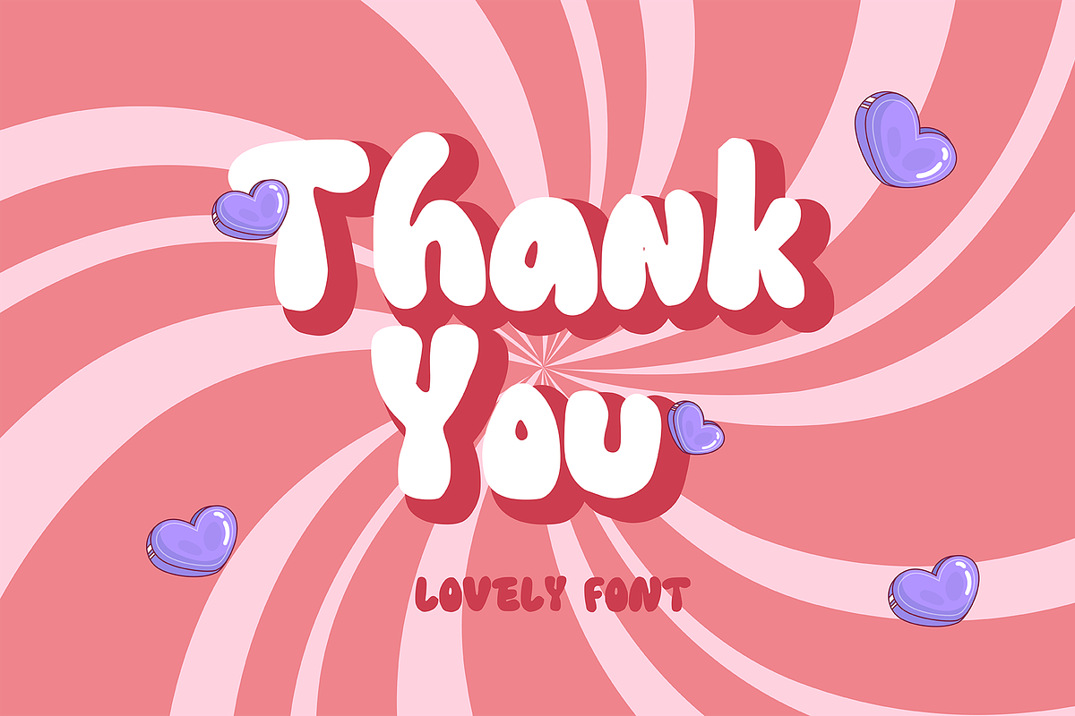 Love Miaw Display Font, a Handwritten Font by Authentic Studio (Photo 7 of 7)