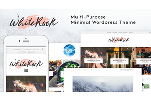 WhiteRock - Minimal WordPress Theme