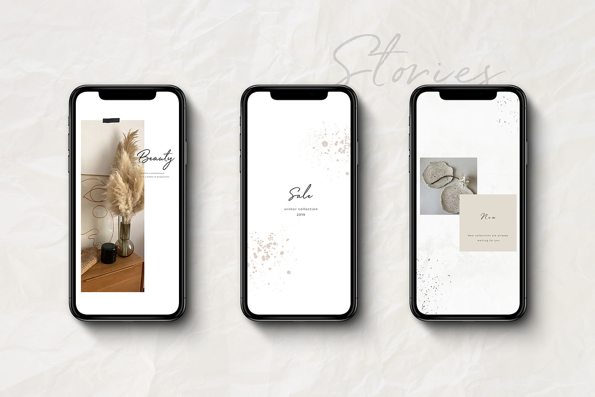 CANVA & PS /  Camellia Social media, a Social Media Template by Simple có (Photo 5 of 10)