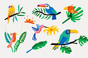 Hand-Cut Paper Flowers & Birds, a Decorative Illustration by Anna Studio (Thumbnail 11 of 11)