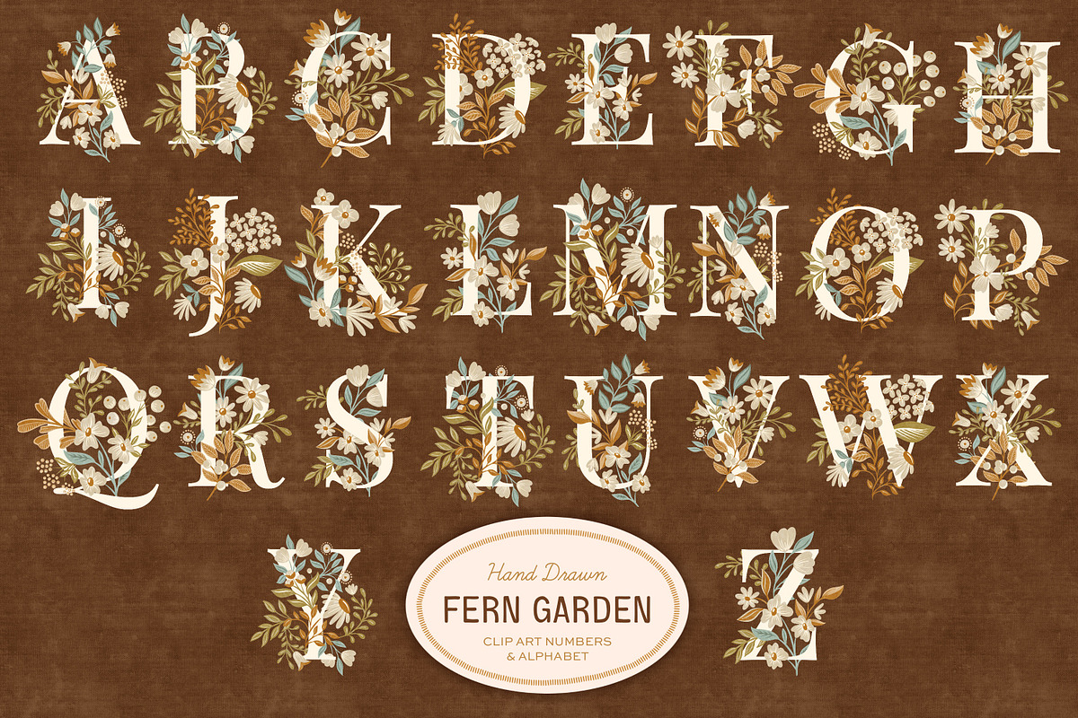 Fern Floral Illustrations & Pattern, a Decorative Illustration by Eclectic Anthology (Photo 8 of 8)
