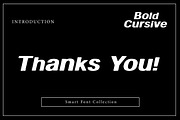 Bold Cursive, a Script Font by Wow Magic (Thumbnail 3 of 3)