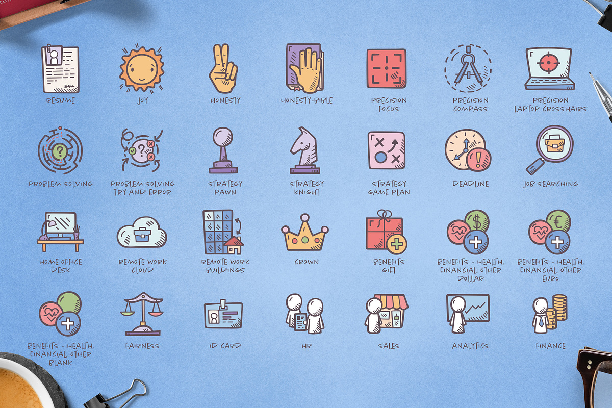 Business Hand-drawn Icons, an Icon by Good Stuff No Nonsense (Photo 6 of 12)