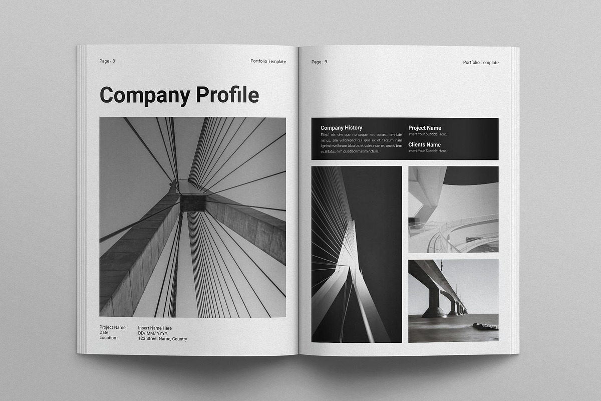 Architecture Portfolio Template preview 4