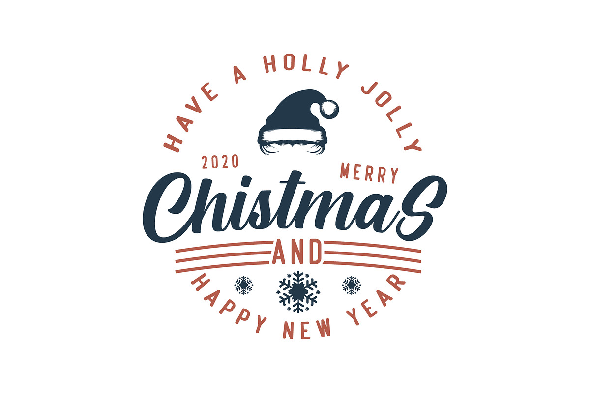 Merry Christmas Badge Emblems, a Branding & Logo Template by Billah Hub (Photo 3 of 3)