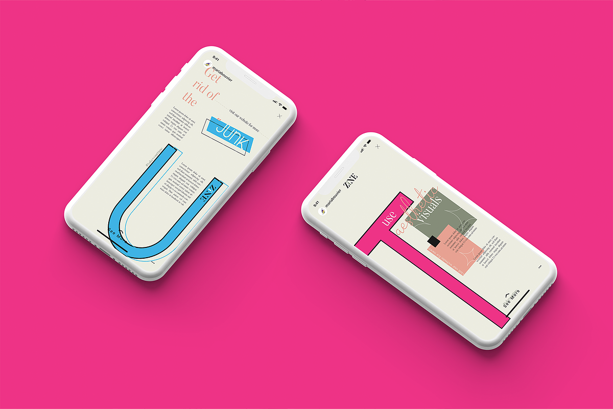 TYPEW(R)IGHTER INSTAGRAM TEMPLATE, a Social Media Template by maaariabouvier (Photo 2 of 9)