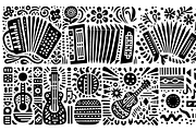Vintage Wild Animals Folk Art, a Decorative Illustration by devastd (Thumbnail 13 of 28)