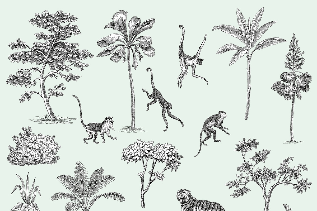 Toile de jouy, a Pattern Graphic by Anyuka (Photo 12 of 14)