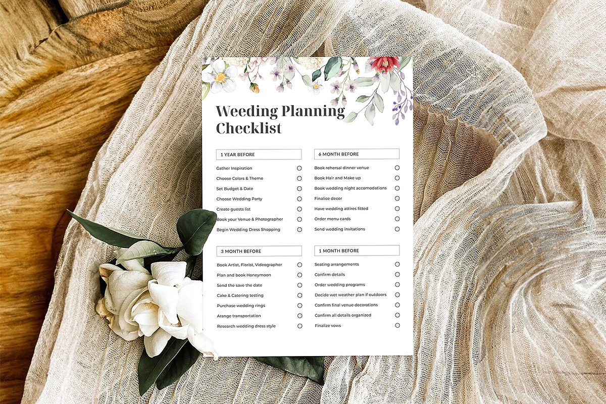 Event Planning Checklist, a Stationery Template by DesignDevisers (Photo 7 of 10)