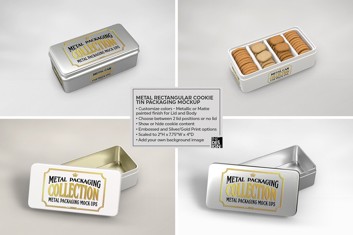 Vol4. Metal Can Mockup Collection, a Packaging Mockup by INCDesign (Photo 13 of 21)