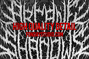 Arcane Shadows Death Metal Font, a Blackletter Font by Fonday Studio (Thumbnail 13 of 13)