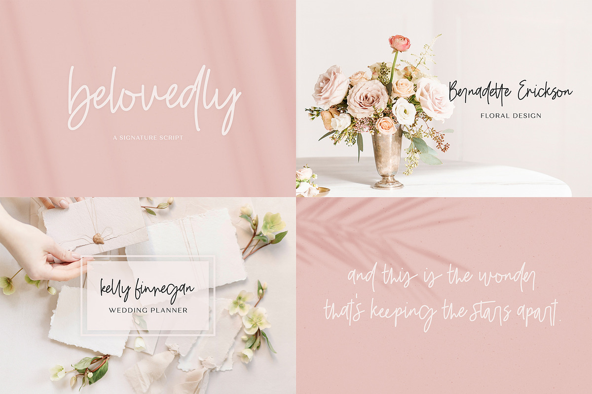 The Wedding Font Bundle, a Handwritten Font by Beck McCormick (Photo 5 of 17)