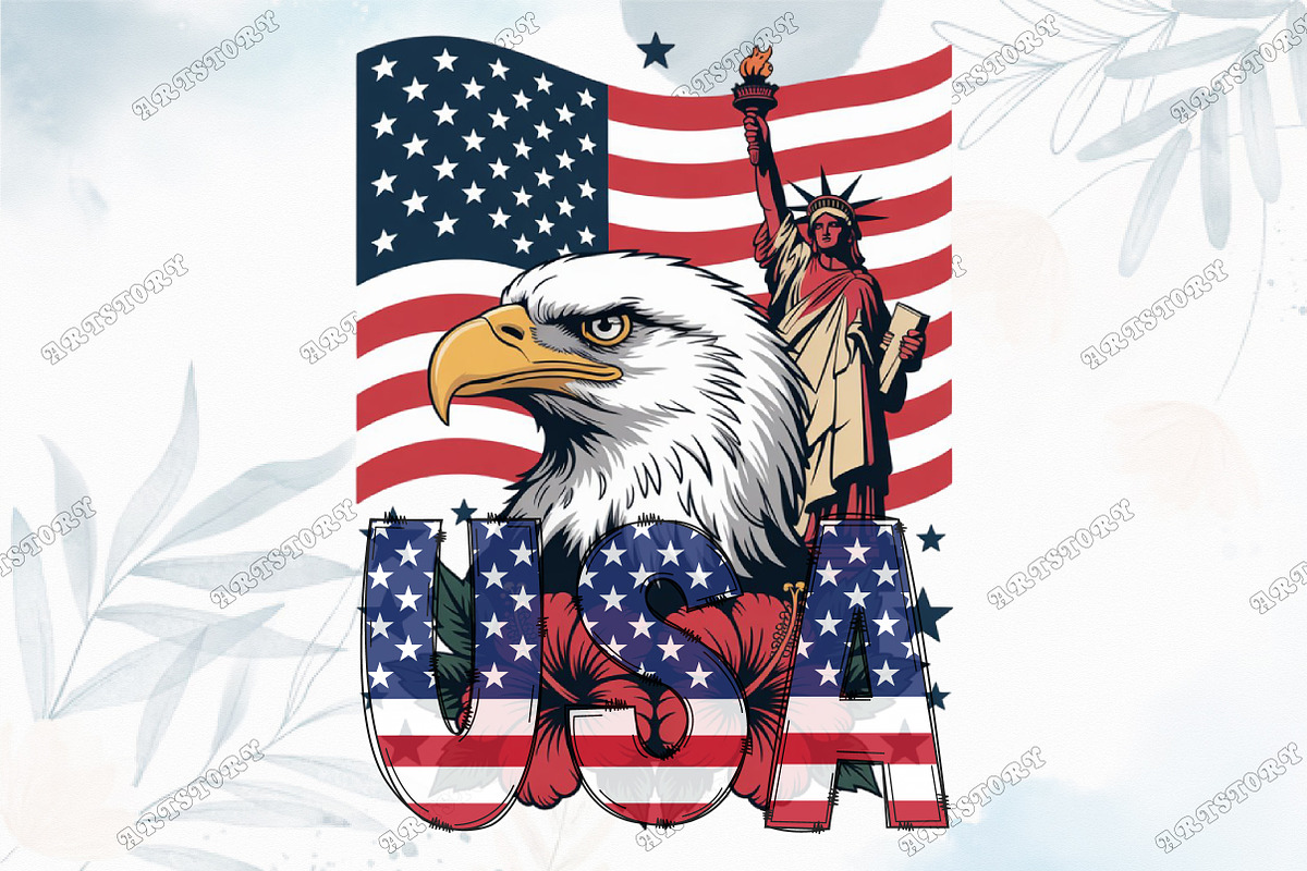 4th of July Patriotic Sublimation, a Graphic by designcity5 (Photo 5 of 10)