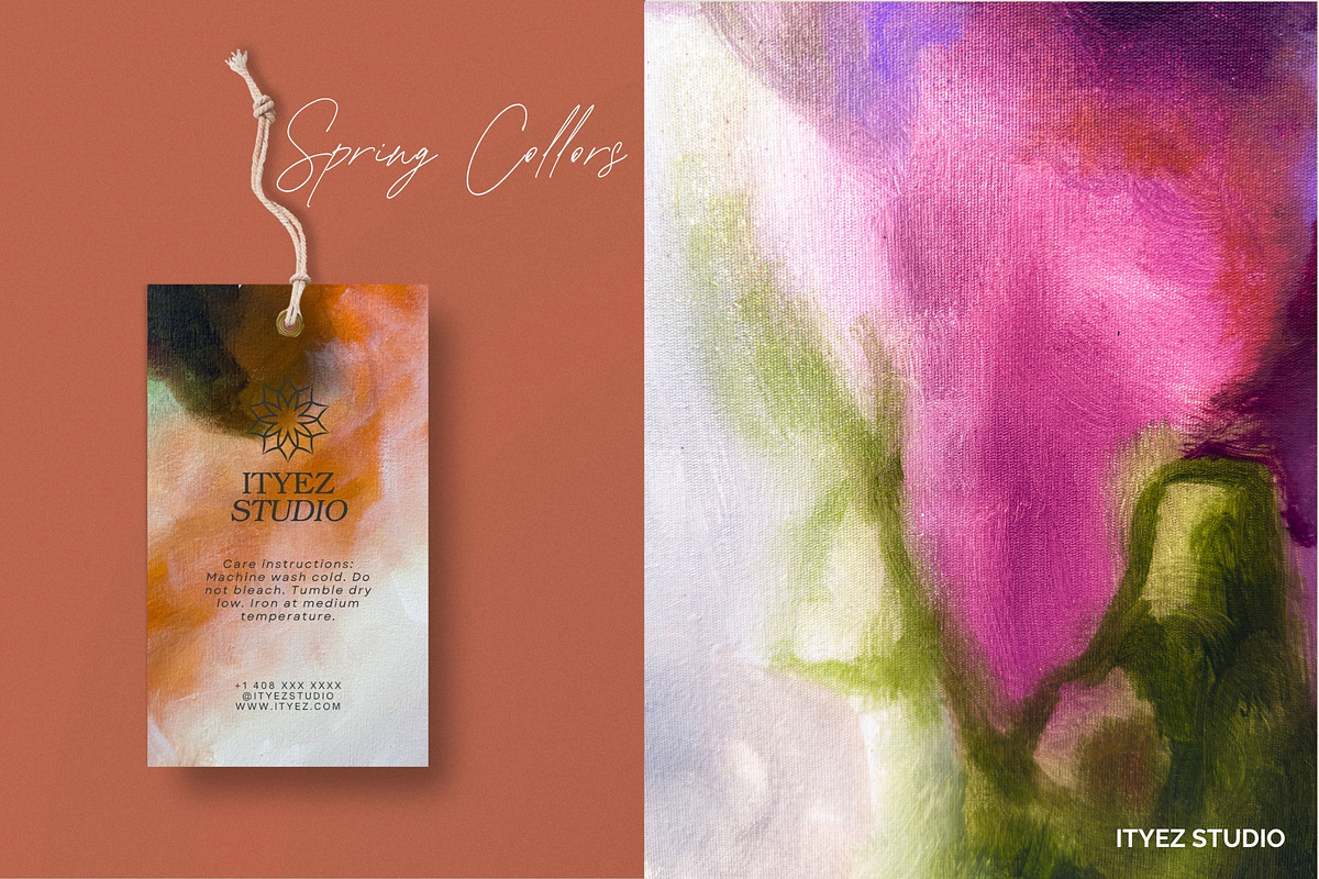 Abstract Botanical Modern Artwork, a Texture Illustration by Ityez Studio (Photo 8 of 12)