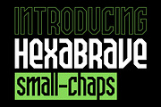 Hexa Brave – Bold Futuristic Font, a Sans Serif Font by Nocturnal Workspace (Thumbnail 1 of 5)