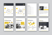 Annual Report Bundle | Word, indd, a Brochure Template by obayes (Thumbnail 3 of 51)