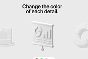 Invest 3D icons, an Icon by Goicons (Thumbnail 6 of 9)