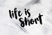 Wrist Hand Brush Font, a Script Font by YandiDesigns (Thumbnail 4 of 5)