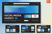Data-Driven Social Media Agency, a Presentation Template by FIBRINOSÄ (Thumbnail 2 of 7)