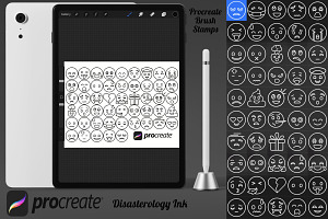 Emojis Set 2 Procreate Brush Stamps